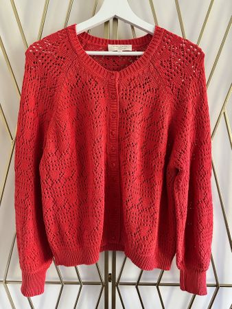Sézane Strickjacke Damen Lochmuster gebraucht, Grösse S