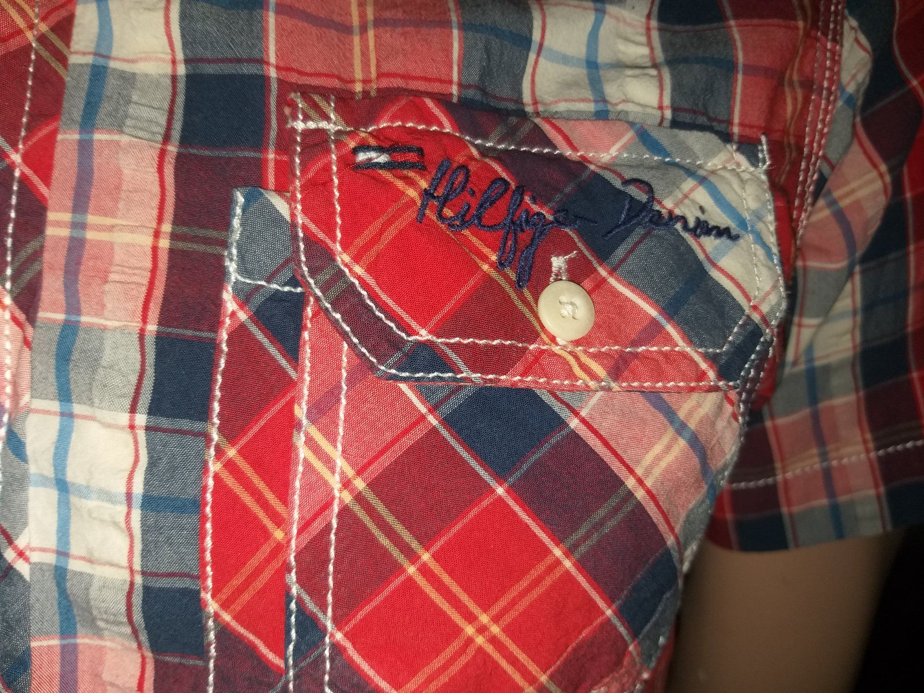 Tommy Hilfiger Hemden: HILFIGER DENIM  Chemise / Hemd  Taille / Grosse S – Gebraucht aus Cossonay-ville von Super-Price-Quality 2