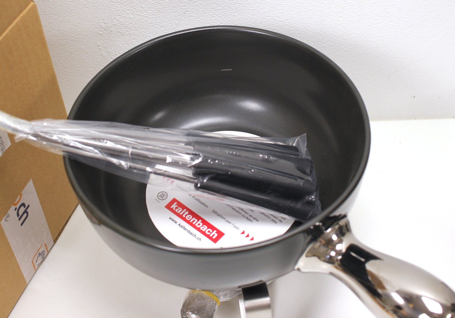 Kaltenbach Küchengeräte: Kaltenbach Fondueset Solid 23cm Induktion – Neu (gemäss Beschreibung) aus Kägiswil von pebart 2