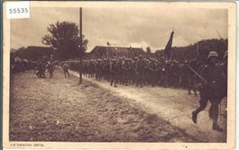 Armee Suisse - Le bataillon defile