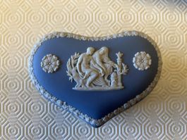 Wedgwood Blue Jasperware Heart