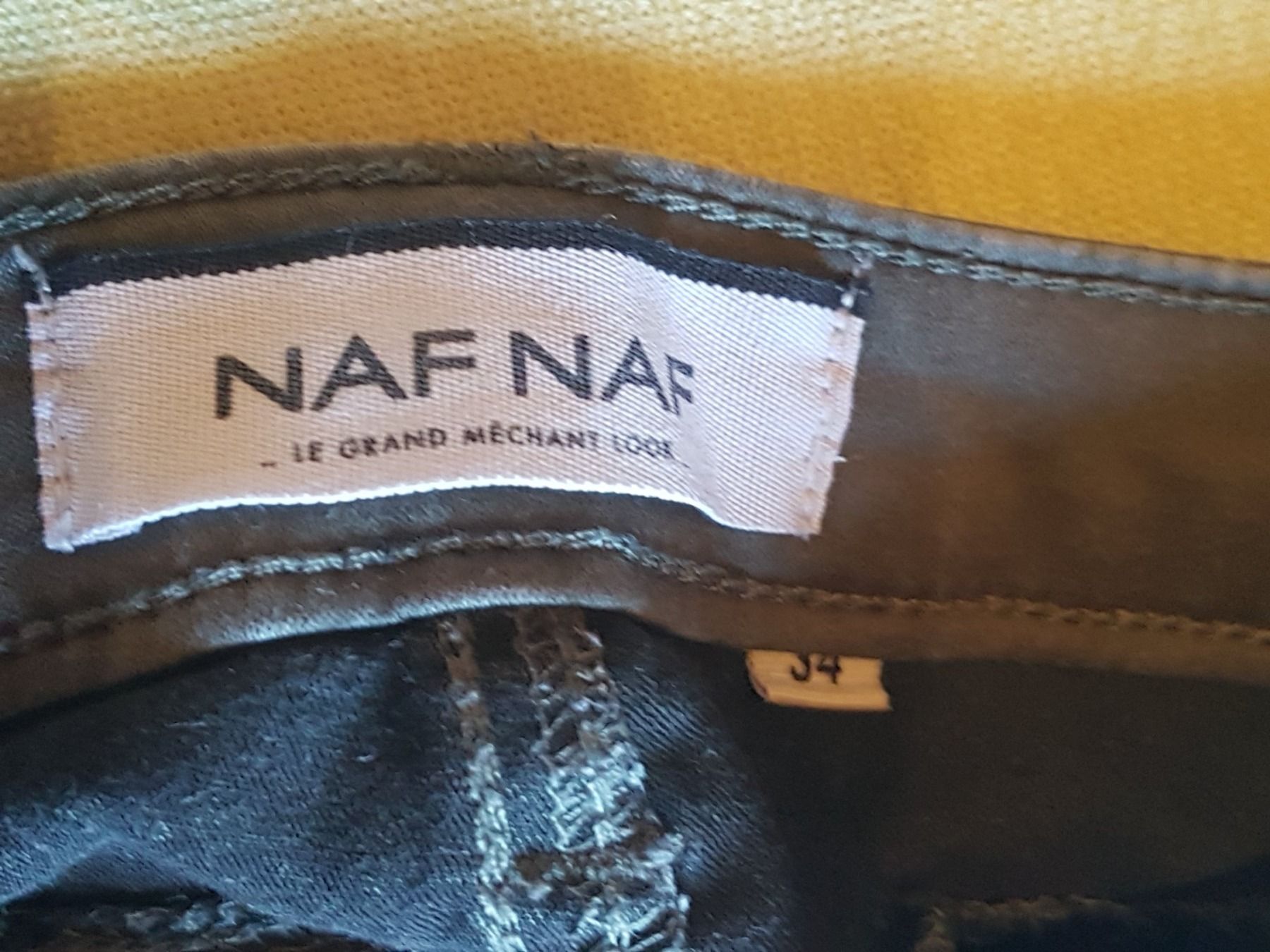 Nafnaf Hosen: Pantalon gris taille 34 marque Nafnaf – Gebraucht aus Villiers von san_jn5w 2