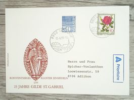 TR17 Enveloppe + Timbre Suisse 1995