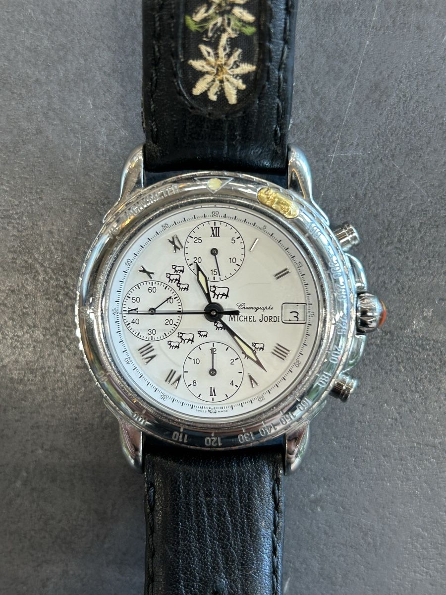 Michel Jordi Orologi: MICHEL JORDI ETHNO CHRONOGRAPH DATE AUTOMATIC VALJOUX – Usato da Aeschi b. Spiez venduto da davidS744 8
