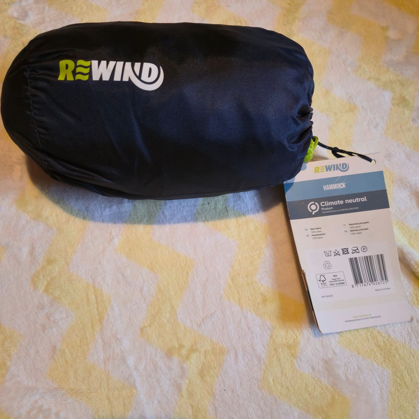 Amache: Amaca REWIND leggera e rapida asciugatura – Nuovo (secondo la descrizione) da Rancate venduto da sarah357 1