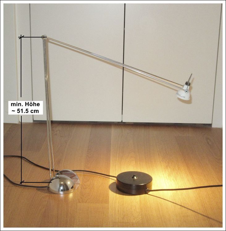 Lampen: Stehlampe «Flamingo» inkl. Halogen-Leuchtmittel – Gebraucht aus Windisch von prehelvetia18 3