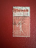 Timbre France République Française 50c oblitéré bon état