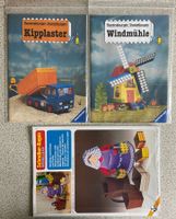 Diverse Bastel-Bogen und 7 Bücher