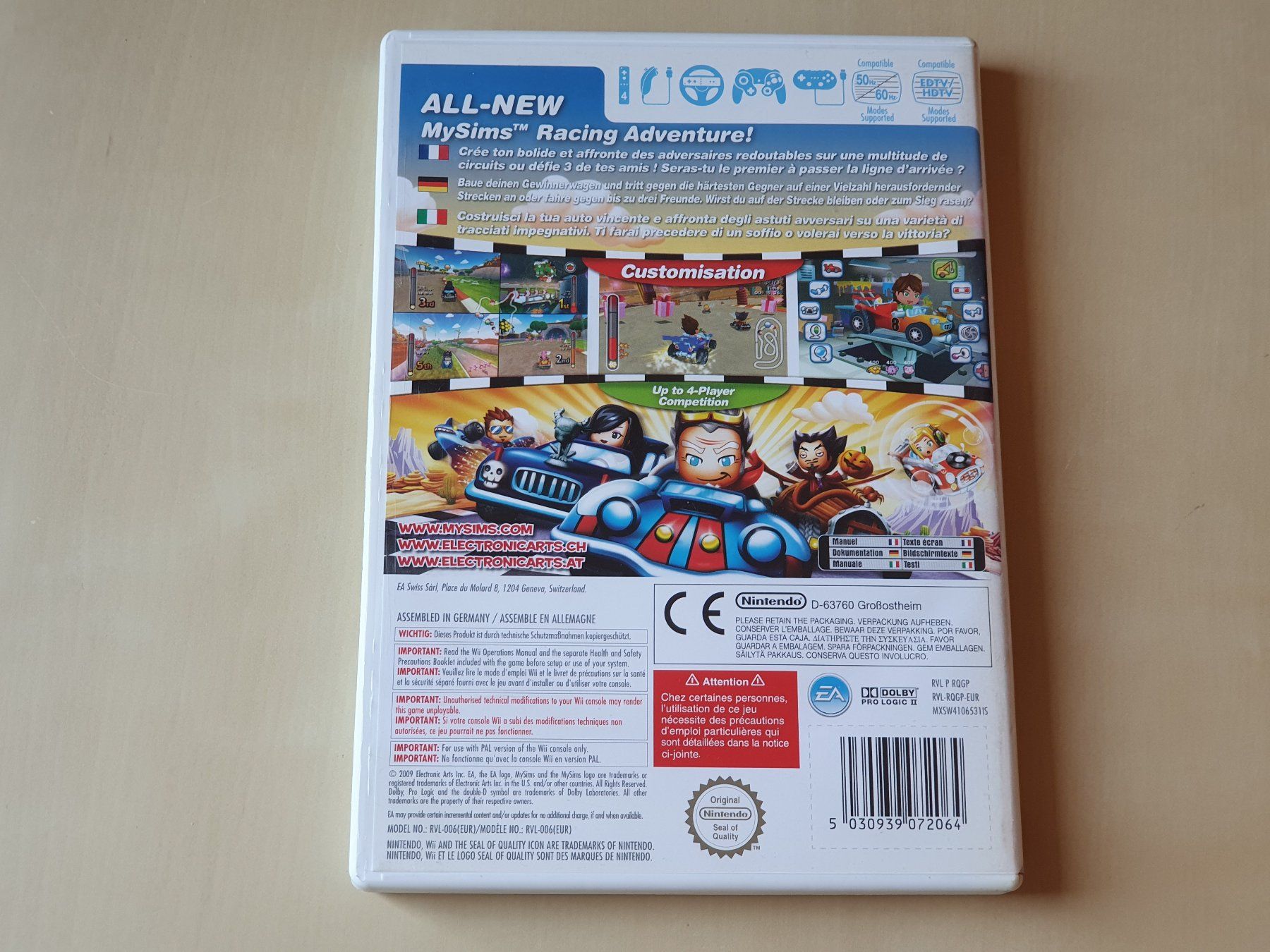 Nintendo Giochi: My Sims Racing – Usato da Stansstad venduto da collectorsshop 1