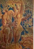 Hans Erni Original „ Liebes Paar“, 1976
