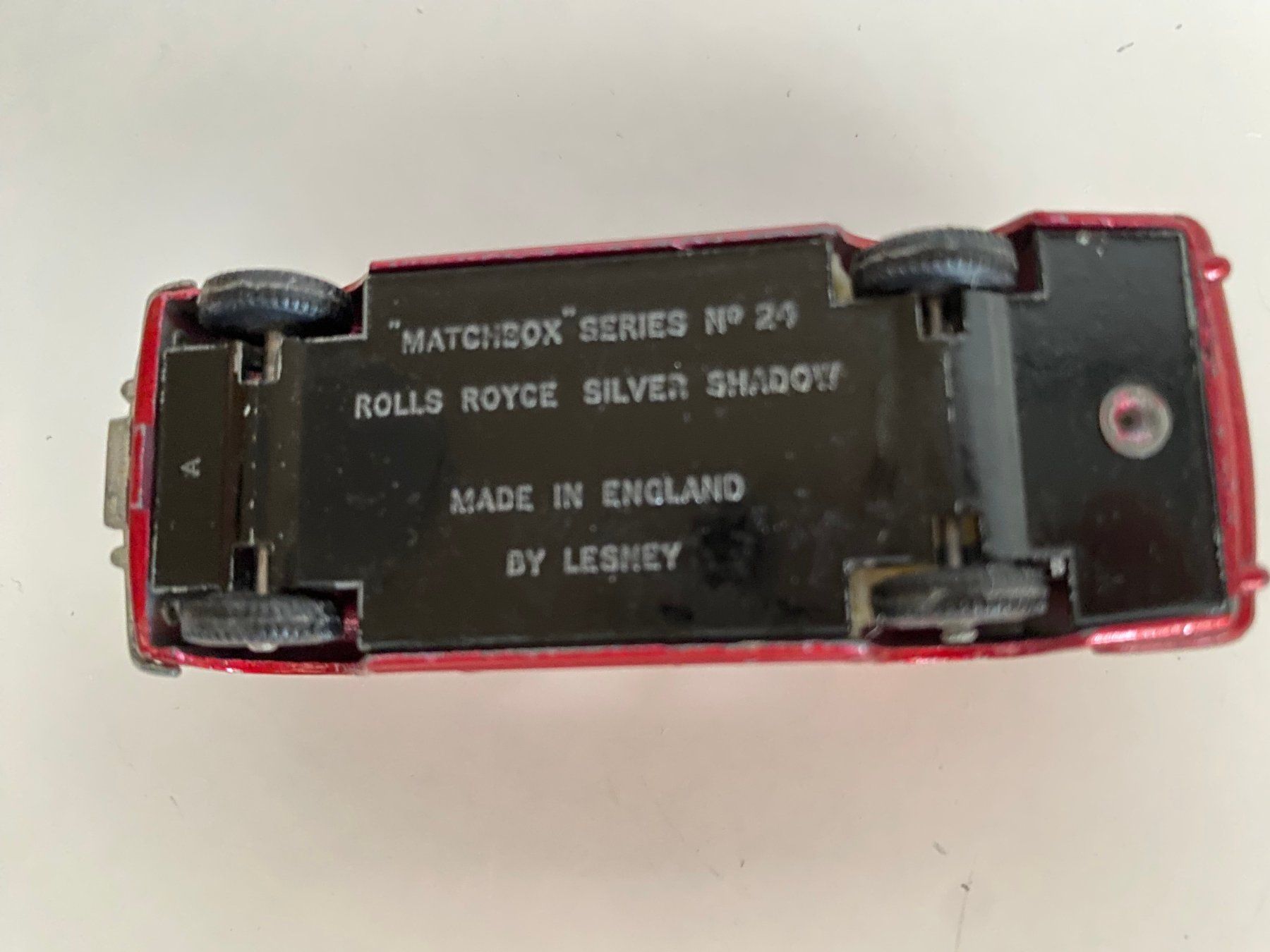 Matchbox Modellini d'auto: Matchbox Lesney England Nr 24 Rolls Royce Silver Shadow 95 – Usato da Stäfa venduto da thebrand 8