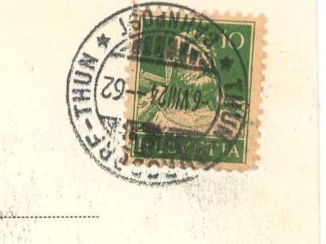 Cartoline postali: Stalden i. E. Schloss Hünigen 1962 – Usato da Dallenwil venduto da montem63 1