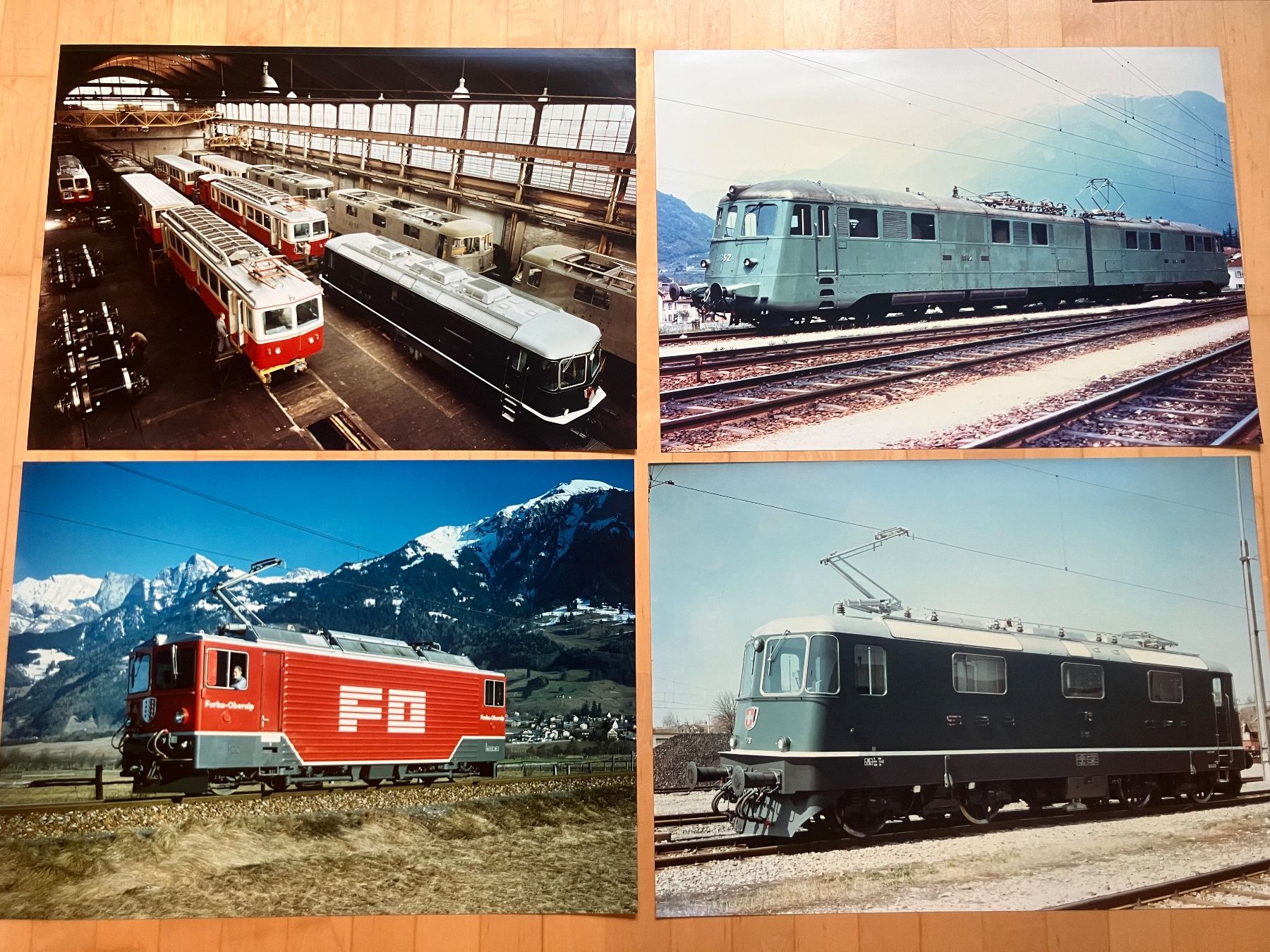 Foto & Immagini: 8 Originale Eisenbahn Fotos / Poster – Usato da Schlieren venduto da mvm01 1