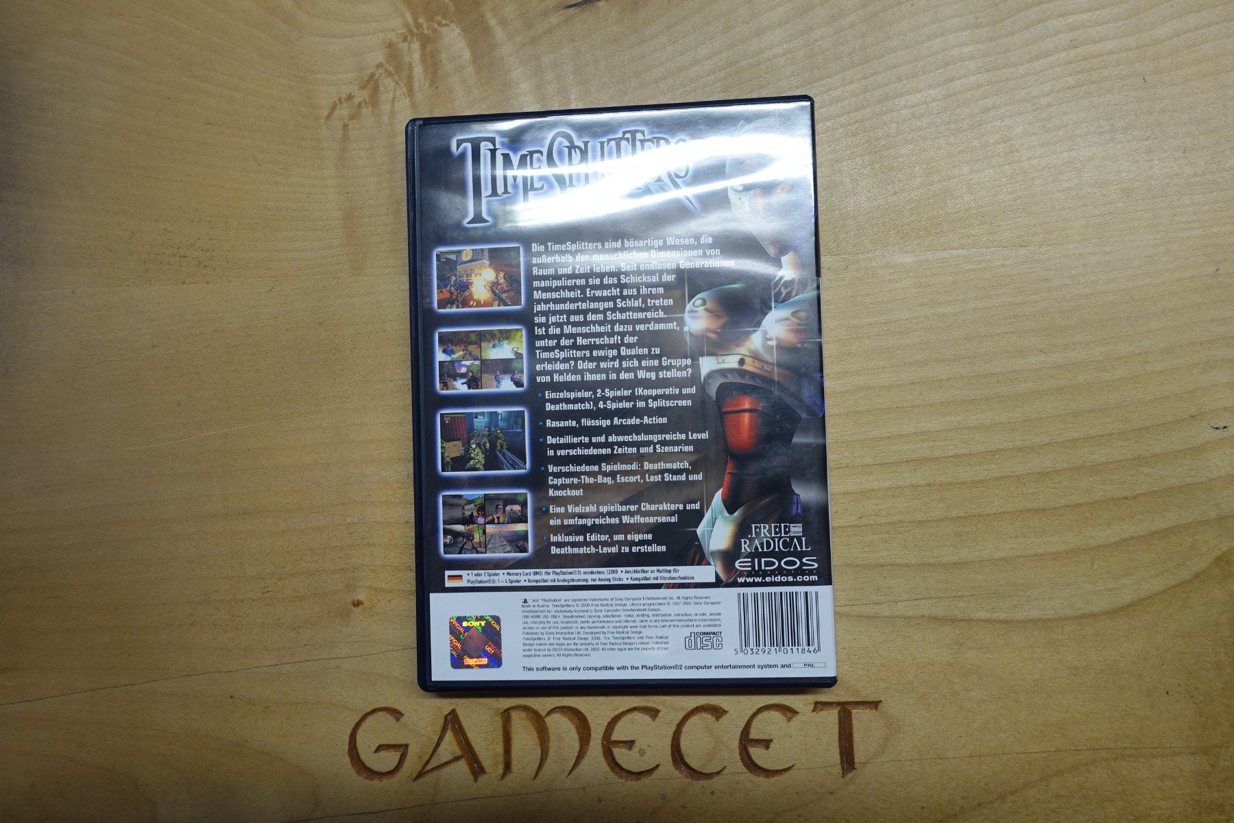 Sony Spiele: TimeSplitters – Gebraucht aus Steinach von Gamecet 2