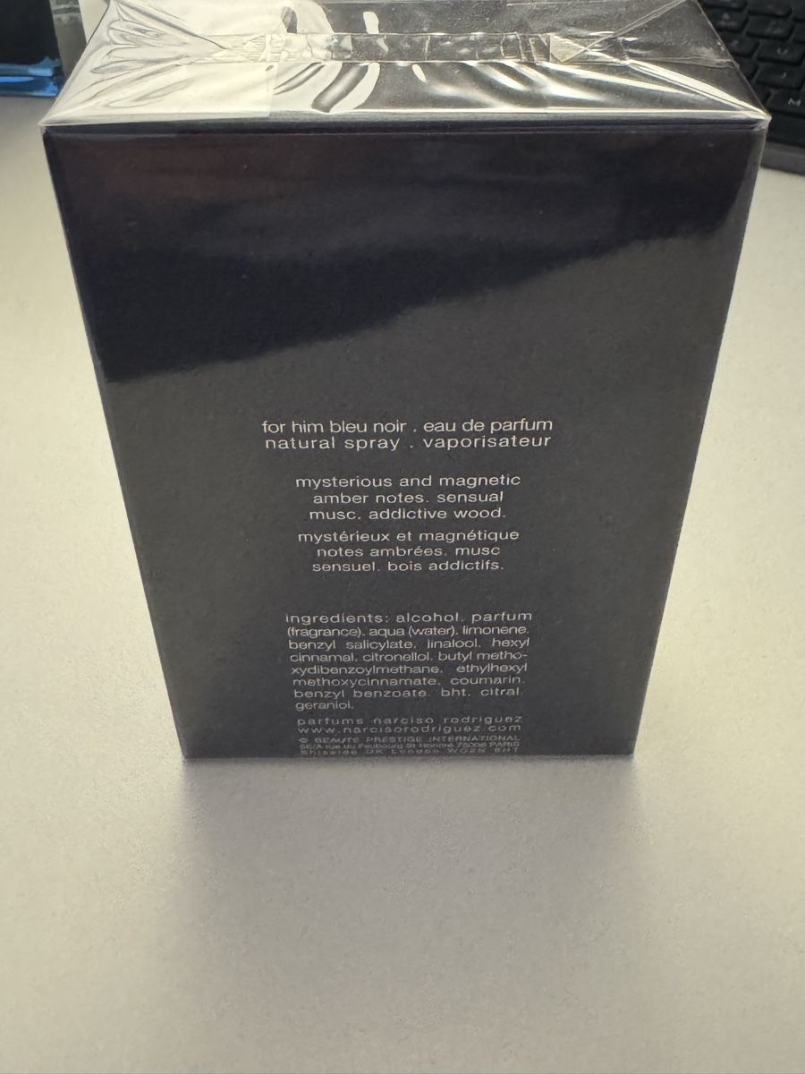 Narciso Rodriguez Profumi & Eau de Toilette: Narciso Rodriguez - Bleu Noir - Eau de Parfum - 100ml – Nuovo e nell'imballaggio originale da Rubigen venduto da Tim_K 2