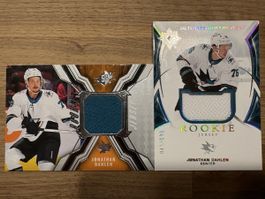 2 x Game Jersey Card Jonathan Dahlén