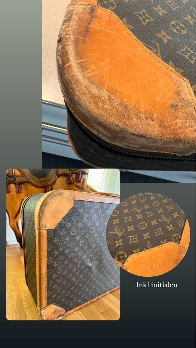 Louis Vuitton Reisekoffer: Louis Vuitton Vintage Koffer – Gebraucht aus Lachen SZ von gugi2019 2