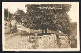 Romainmotier, La Place des Marronniers