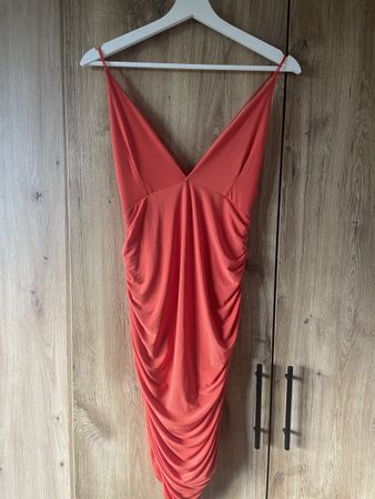 Orange Kleid, onesize