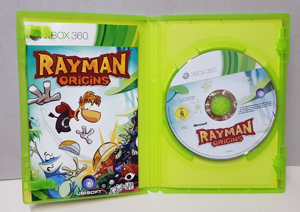 Rayman Origins Abenteuer voller Überraschungen XB 360 (Gebraucht) in ...
