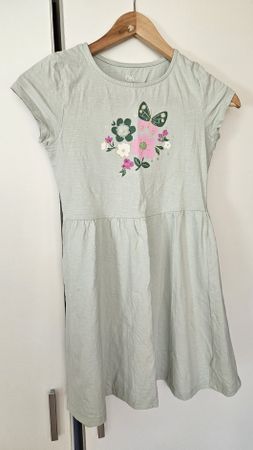C&A Sommerkleid Gr. 140 (10 Jahre) Baumwolle mit Blumen