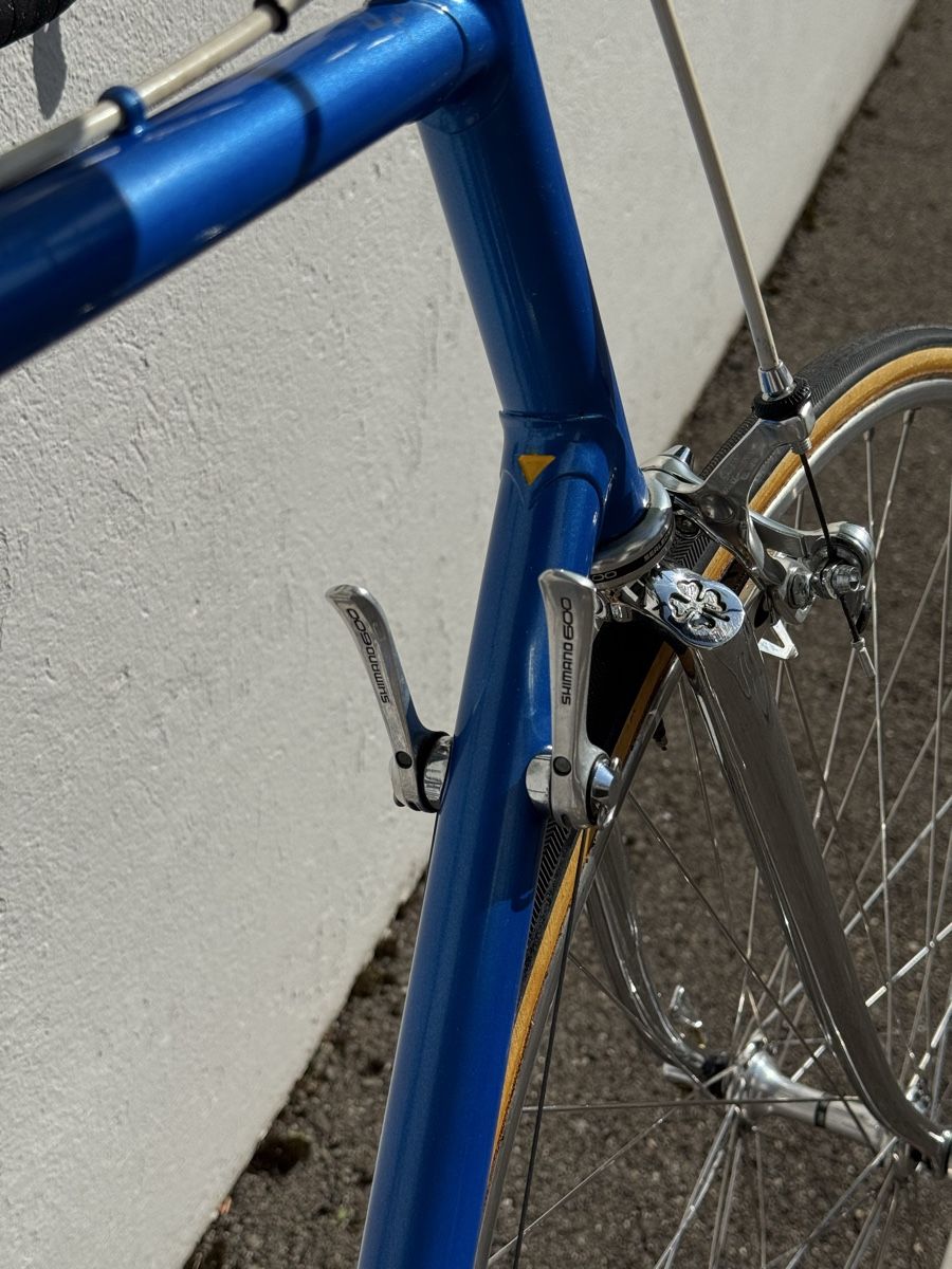Velos: Klassisches Rennrad - Kobaltblau/ Chrom – Gebraucht aus Berg SG von cil_p8z9 7