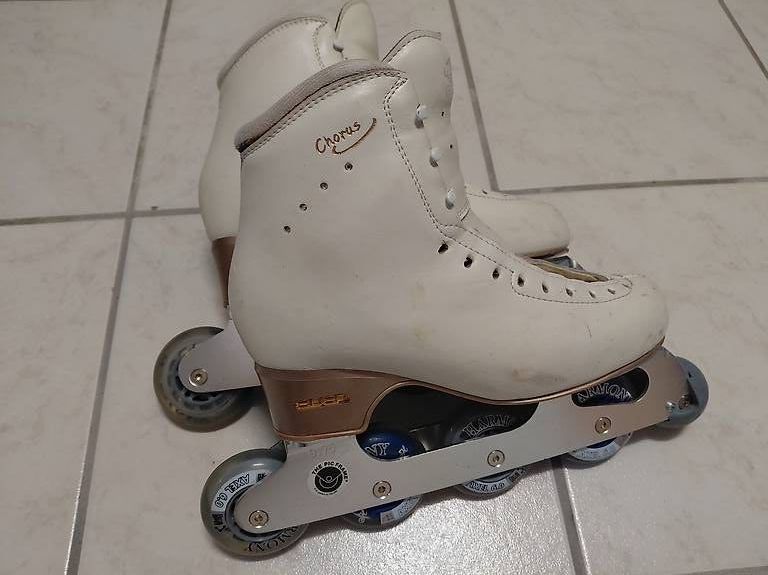 Patins à roul. & inline: Pattini ragazza inline – D'occasion à Gordevio par Mau760