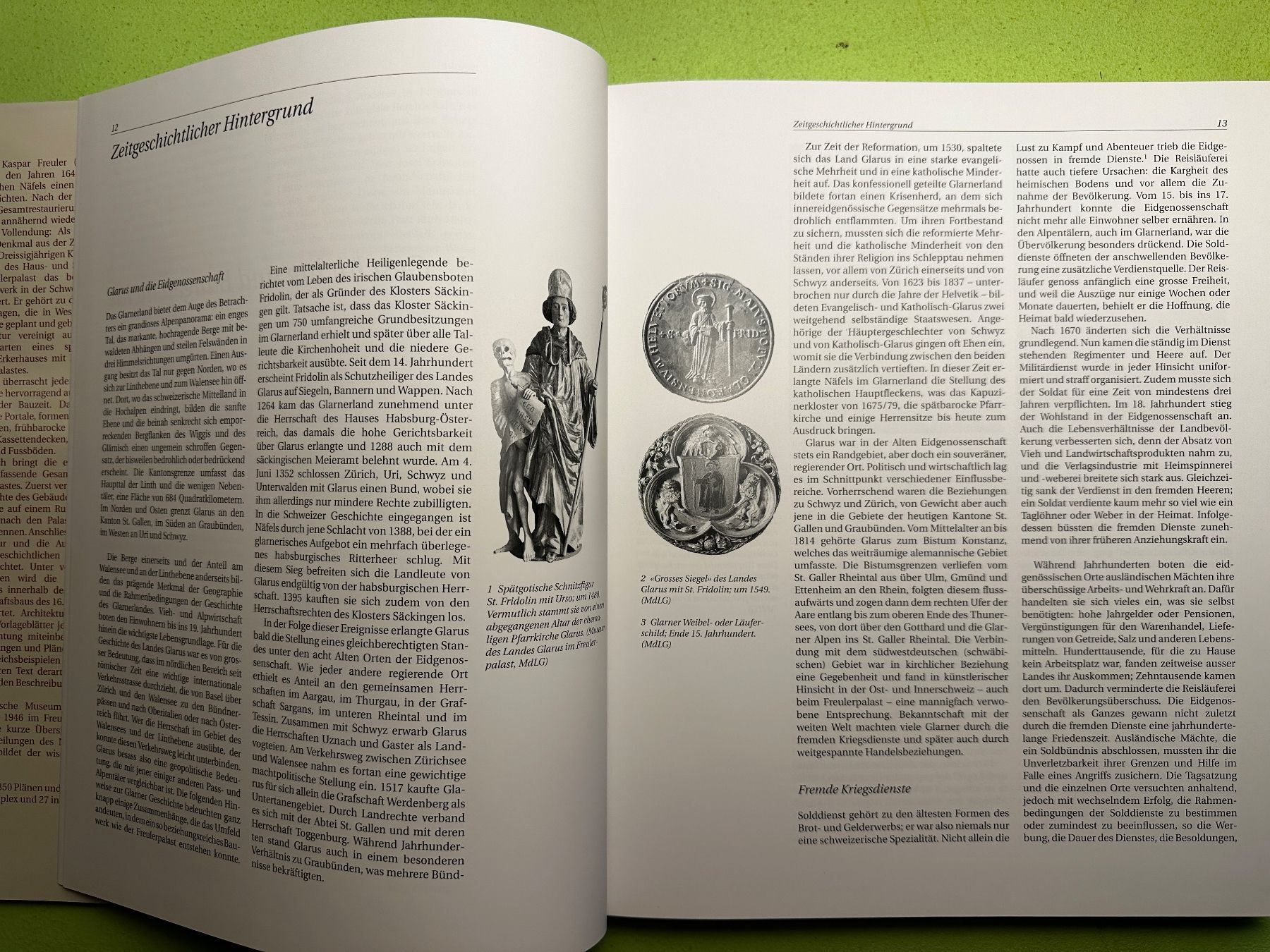Bücher: Jürg Davatz: Der Freulerpalast in Näfels. – Gebraucht aus Zürich von allp 4