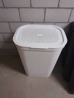 Waschkorb plastik weiss