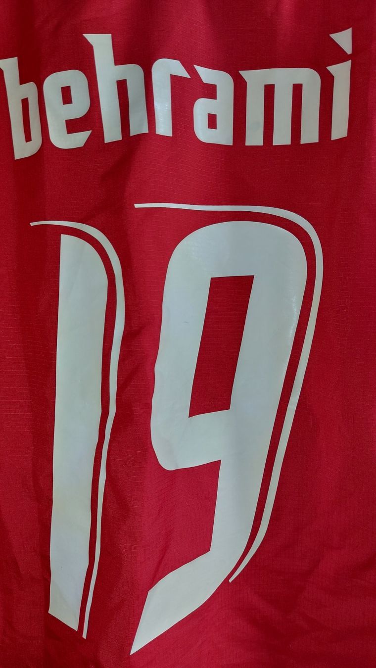 Schweizer Nati Canottiere & Pantaloni: Schweizer Nati Trikot 2006 BEHRAMI Gr M – Usato da Hedingen venduto da Turicun25 5