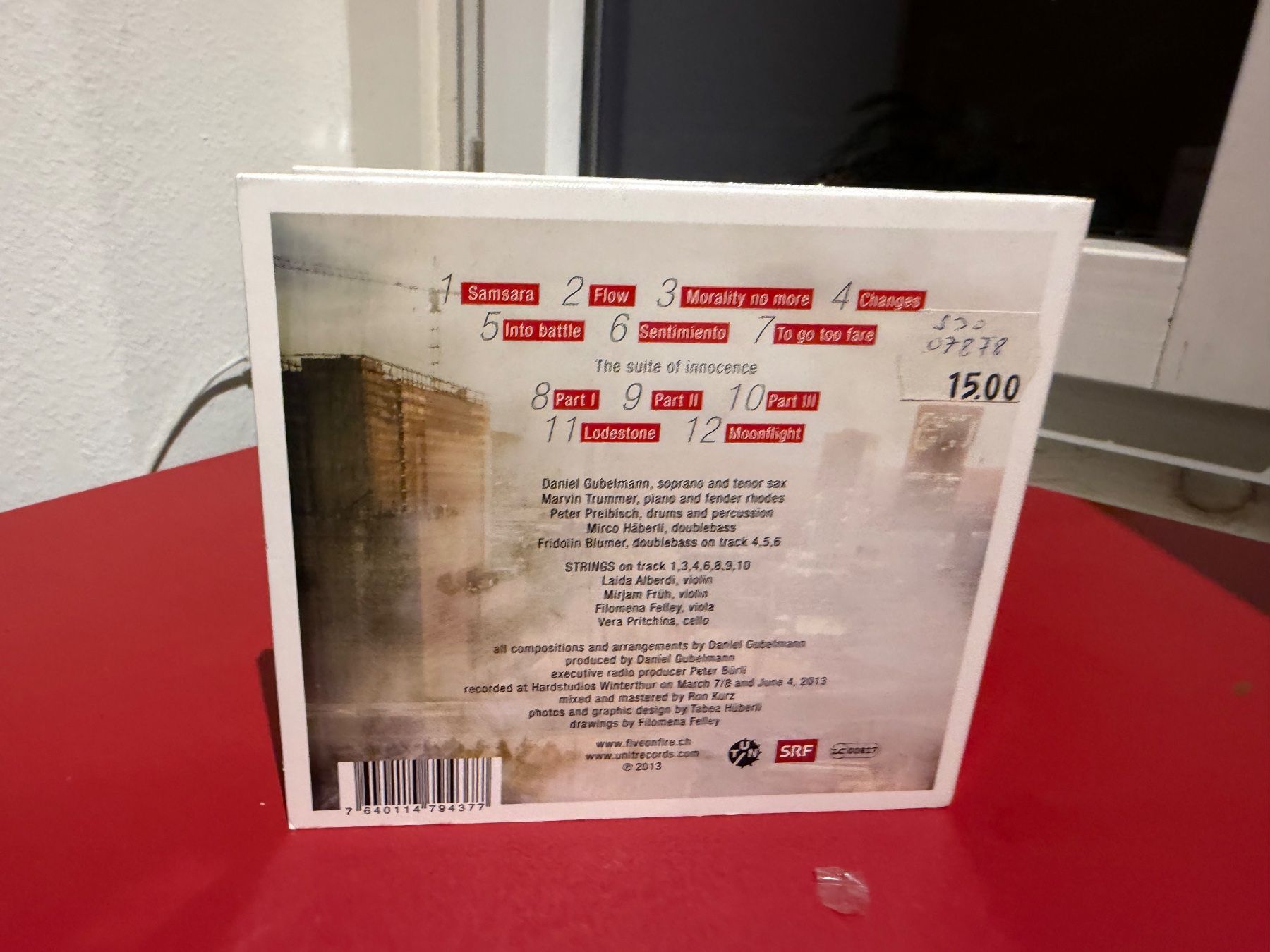 CD: Five On Fire - Poems Without Words - KA02B – Usato da Küsnacht ZH venduto da JazzRecords 1