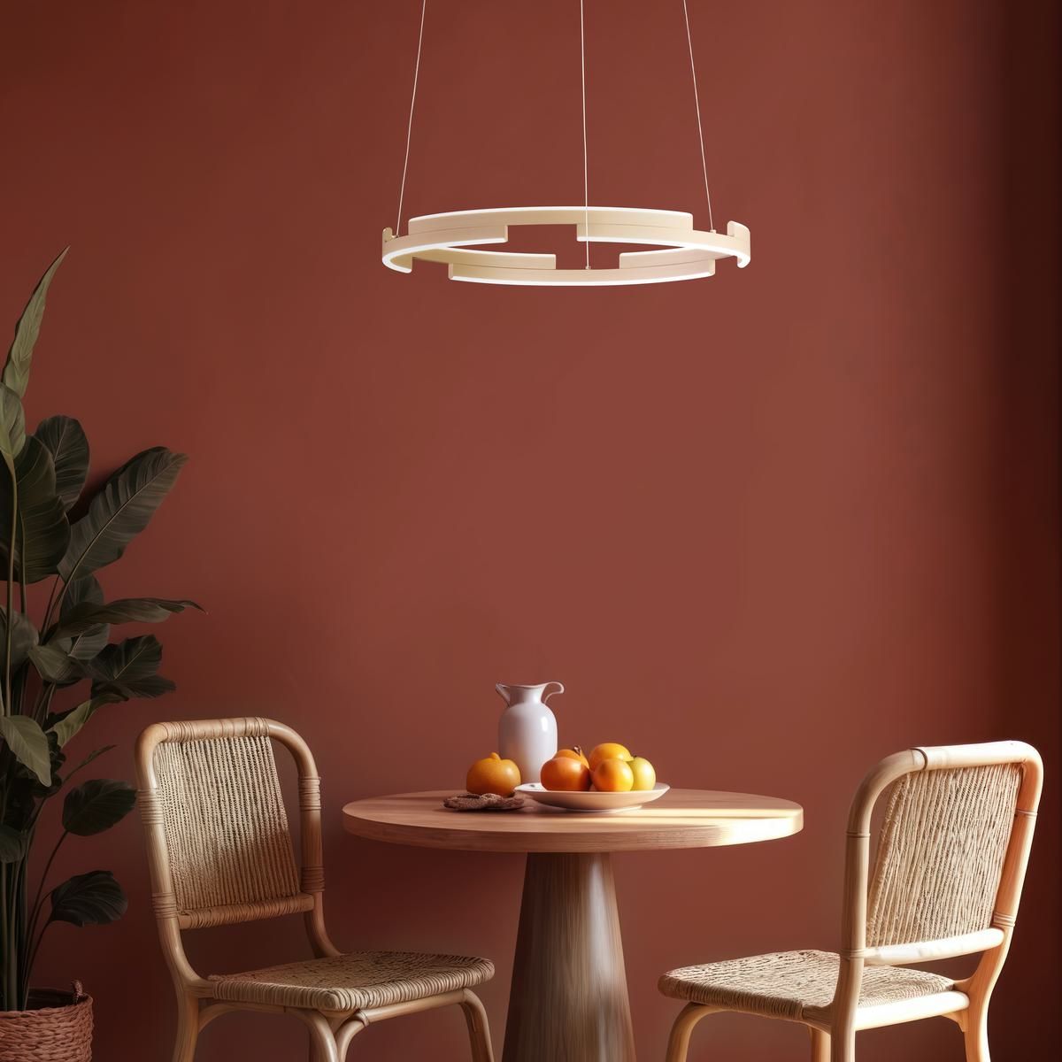 Kronleuchter & Deckenlampen: LED Pendelleuchte, Sand, CCT, 60 cm Ø – Neu (gemäss Beschreibung) aus Kreuzlingen von Smart-Light 2