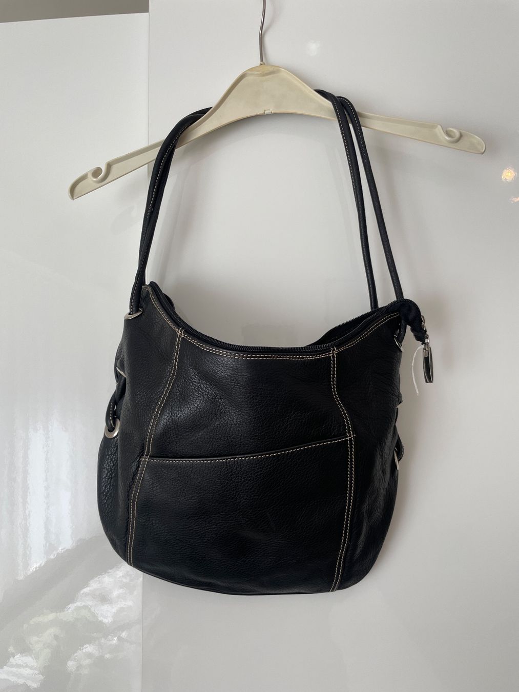 Sacs femmes: Black Leather Bag – Neuf (Voir description) à St. Gallen par celiinecosta 1