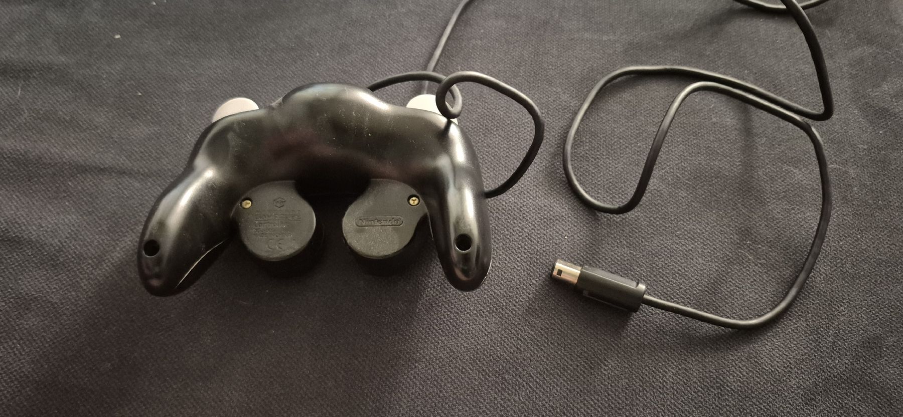 Nintendo Controller: CONTROLLER MANETTE GAMECUBE NOIRE SCHWARZ RETRO NINTENDO  – Usato da Grand-Lancy venduto da luc111 6
