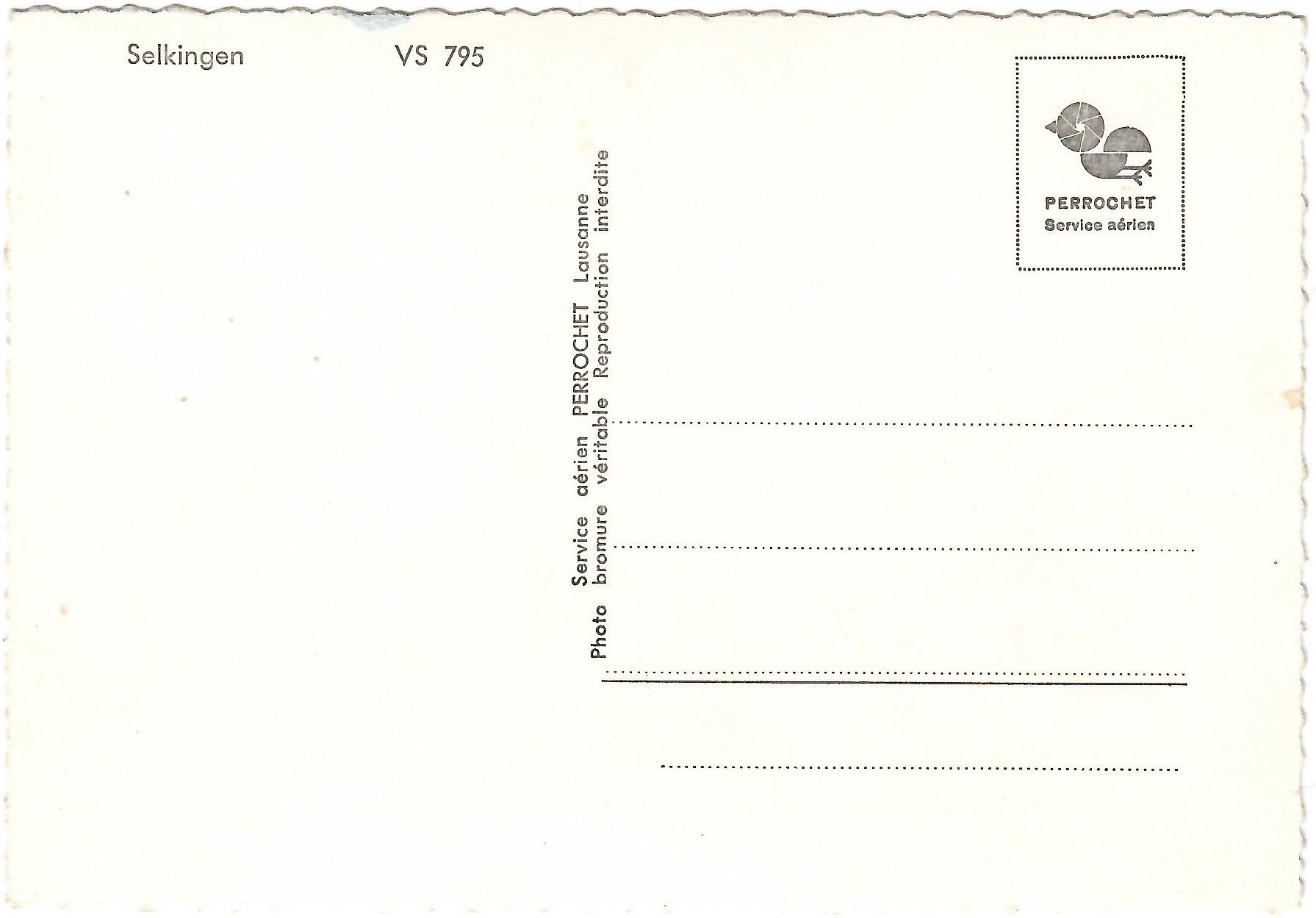 Cartoline postali: Fliegeraufnahme  Selkingen – Usato da Kerns venduto da etma3 1