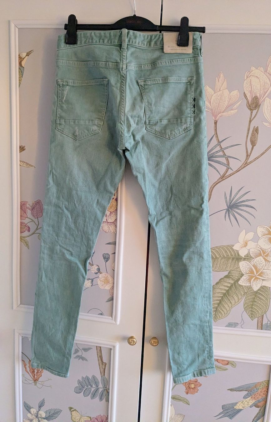 Jeans: Scotch & Soda light teal elastic jeans – Gebraucht aus Kloten von nad_ys78 2