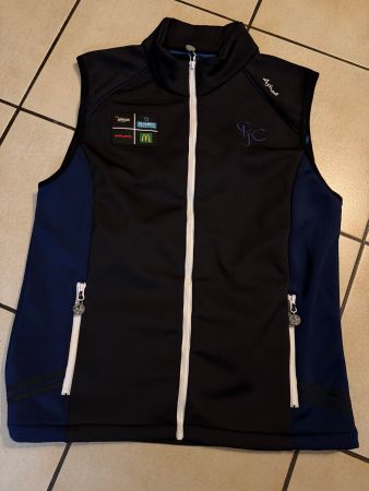 Gilet Softshell ASHOK homme taille XL, bleu marine-bleu