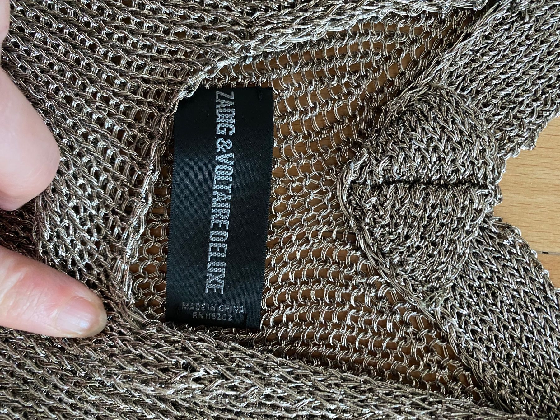 Zadig & Voltaire Top: Zadig & voltaire top set gold – Usato da Küssnacht am Rigi venduto da CALIFRASQUI 1