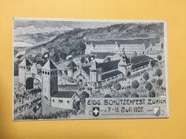 Zürich 1907 Eidgenössisches Schützenfest