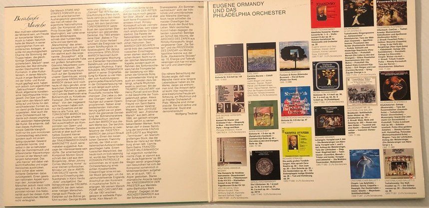 Schallplatten: Berühmte Märsche (2 LPs, Eugene Ormandy) – Gebraucht aus Grüningen von azulamarillo_vinyl 2