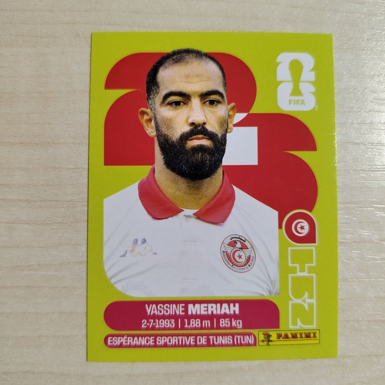 Panini Sammelbilder & Trading cards: Yassine MERIAH, TUN 6, Panini WM 2026 – Neu (gemäss Beschreibung) aus Dietlikon von itmo