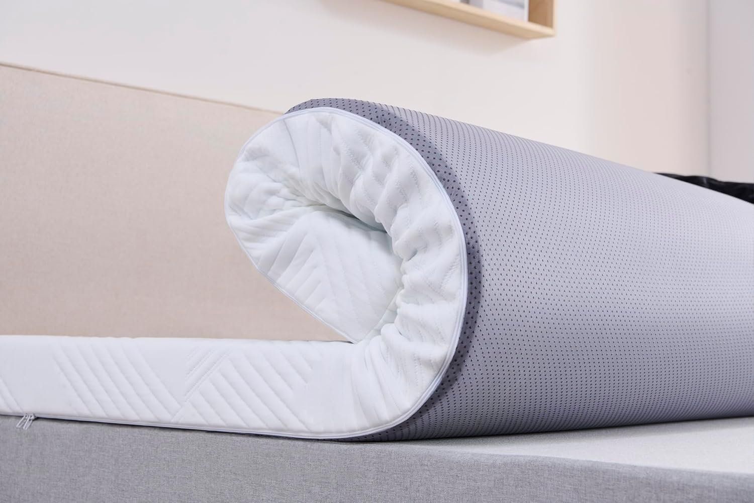 Matelas: Matratzentopper 180x200 cm Gel Komfortschaum 7,5 cm – Neuf avec emballage d'origine à Neuhausen am Rheinfall par HugoVerkauft 8