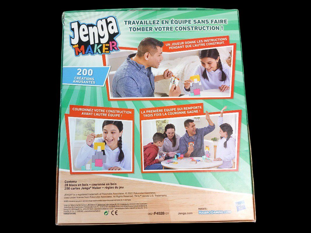 Hasbro Giochi: HASBRO Jenga Maker Spiel – Nuovo e nell'imballaggio originale da Hünenberg venduto da Restwert_Zug 6