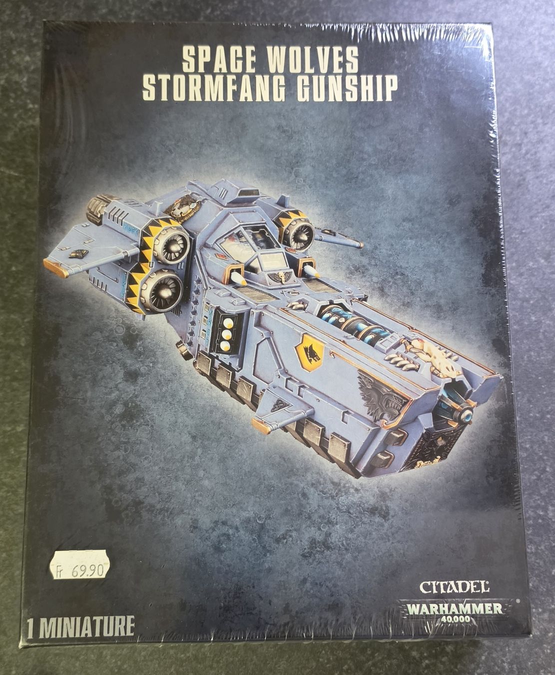 Kit di modellismo & Modellini statici: Warhammer 40,000 Space Wolves Stormfang Gunship – Nuovo e nell'imballaggio originale da Grandson venduto da christophe078
