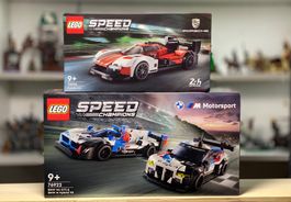 Lego Speed Champions Porsche 963 76916 & BMW Duo 76922