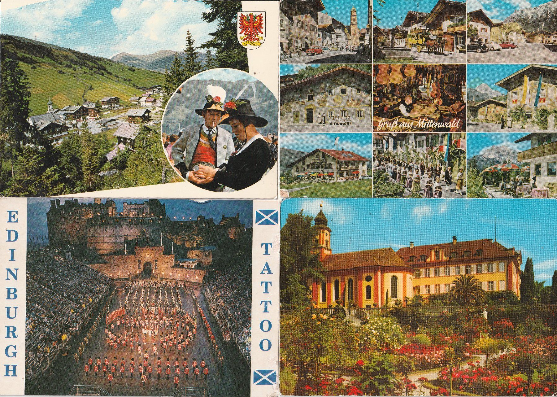 Cartoline postali: 24 Karten Welt – Usato da Lumbrein venduto da made02 9