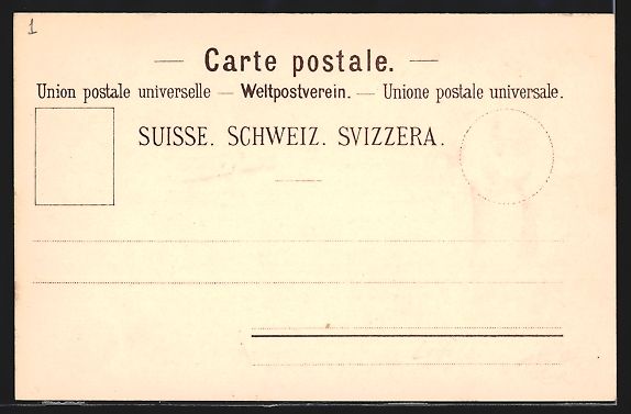 Cartoline postali: Litho Fluelen, Vierwaldstättersee mit D – Usato da Berlin venduto da bartko-reher 1