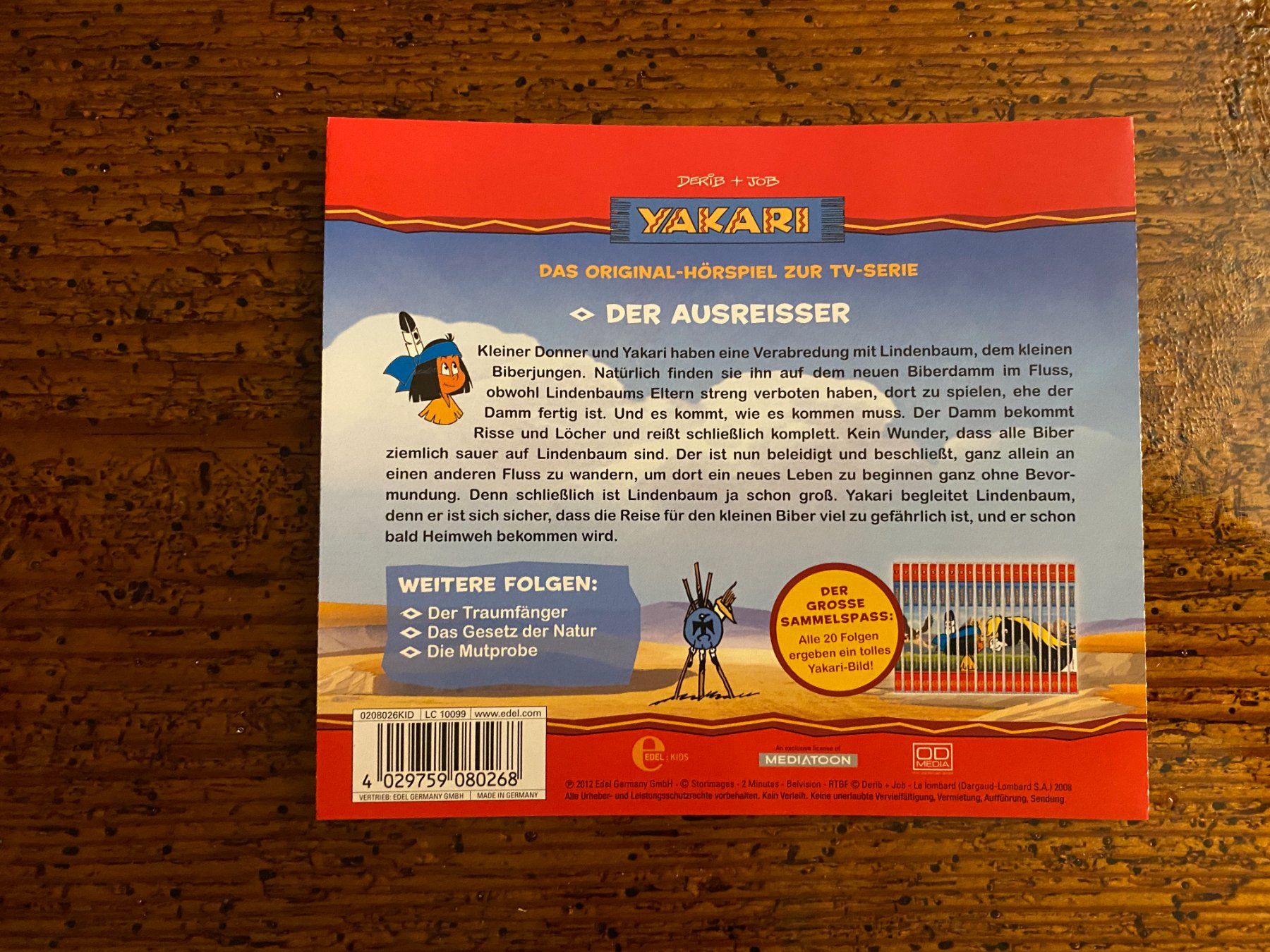 CD & DVD vergini: Yakari der Ausreisser – Usato da Teufen AR venduto da trueblue84 1