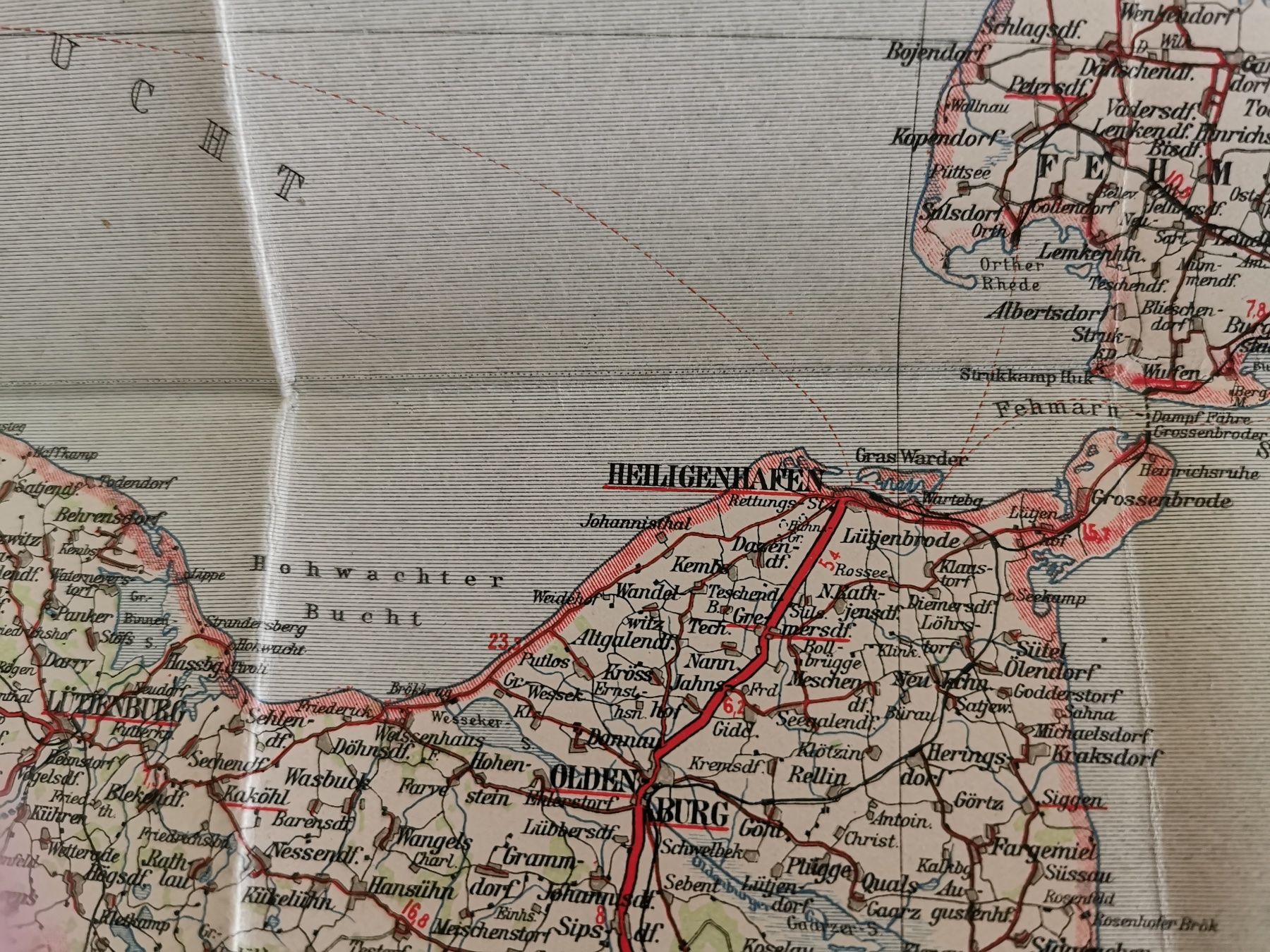 Cartine & Atlanti: Continental Strassenkarte 4 Kiel – Usato da Richterswil venduto da Milan777 9