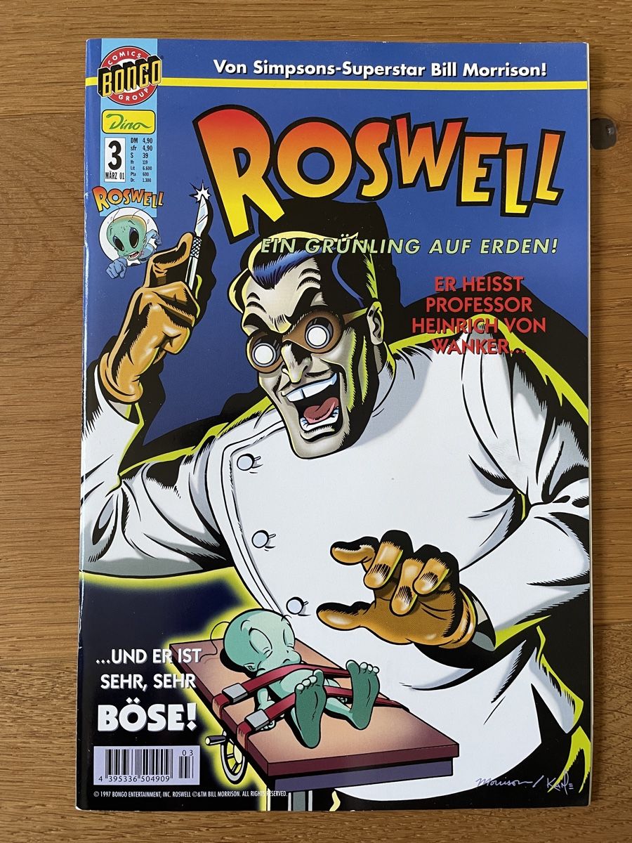 Fumetti: Roswell Comic Heft 1-3 – Nuovo (secondo la descrizione) da Zunzgen venduto da Blueberry87 3